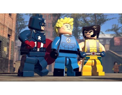 LEGO Marvel Super Heroes (английская версия) PS4