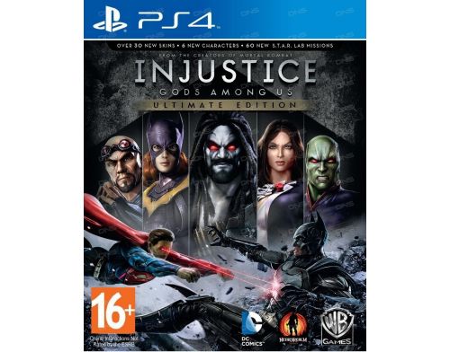 Фото №1 - Injustice: Gods Among Us Ultimate Edition PS4 русская версия