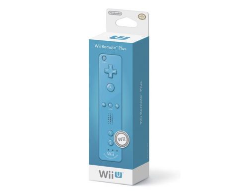 Wii ReMote Plus Синий (Оригинал)