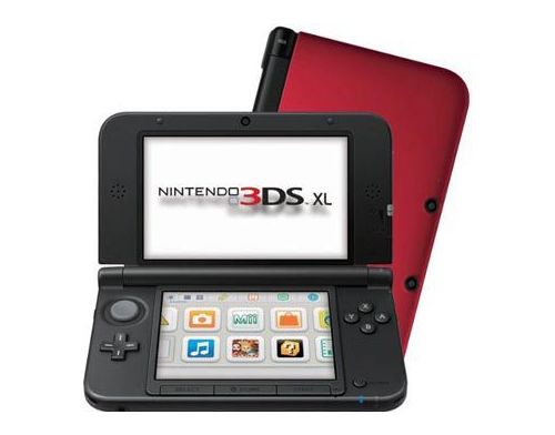 Nintendo 3DS XL Черно-красная