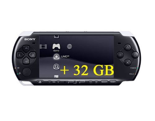 Фото №1 - Sony PSP Bright + Карта памяти на 32 GB + мягкий чехол + пленка + кабель для ПК