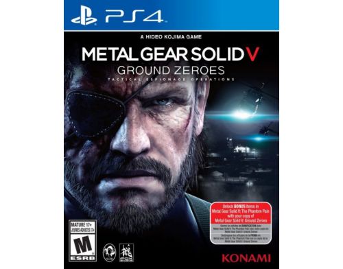 Metal Gear Solid 5 Ground Zeroes PS4 русская версия