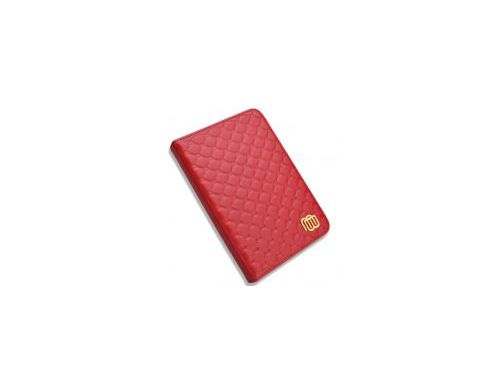 Фото №1 - Чехол MB Leather Cover Quilted Red with LED light for Kindle 5/Kindle 4