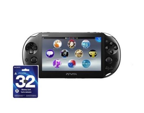 Sony PS Vita Slim (Цвет на выбор) Wi-Fi + карта памяти на 32 GB + Чехол + Пленка + USB кабель