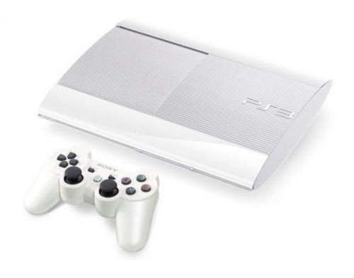 Фото №1 - Sony Playstation 3 SUPER SLIM 500 Gb Белая