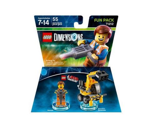 Фото №1 - LEGO Dimensions Lego Movie Emmet Fun Pack