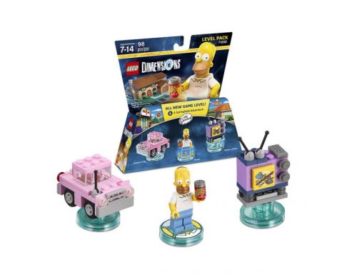 Фото №1 - LEGO Dimensions The Simpsons Gomer Level Pack