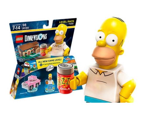 Фото №2 - LEGO Dimensions The Simpsons Gomer Level Pack