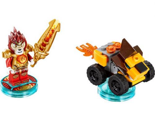 Фото №2 - LEGO Dimensions Lego Legend of Chima (Laval, Mighty Lion Rider) Fun Pack