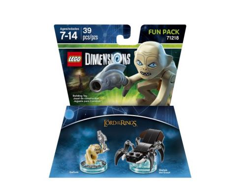 Фото №1 - LEGO Dimensions The Lord of the Ring (Gollum, Shelob the Great) Fun Pack