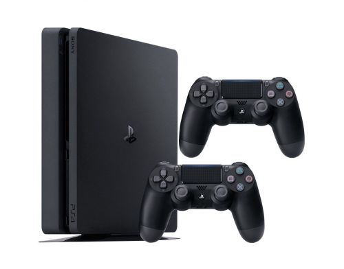 Фото №1 - Sony PlayStation 4 SLIM 1 Tb + Доп Джойстик Version 2 (Гарантия 18 месяцев)