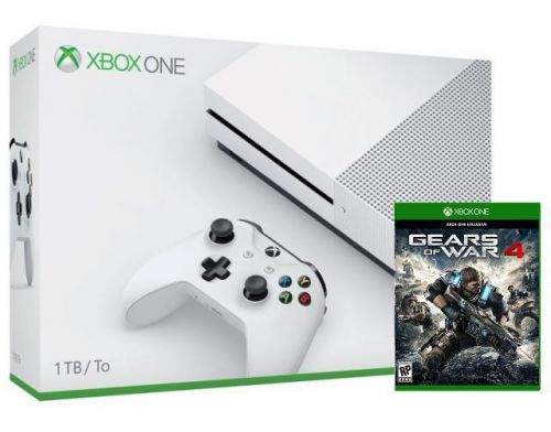 Фото №1 - Xbox ONE S 1TB + Игра Gears of War 4 (Гарантия 18 месяцев)