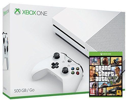 Фото №1 - Xbox ONE S 500Gb + GTA 5 (Гарантия 18 месяцев)