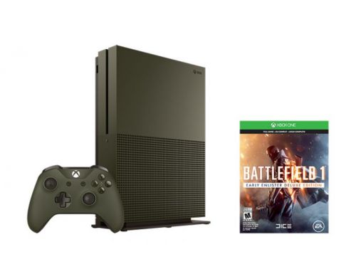 Фото №2 - Xbox ONE S 1TB Battlefield 1 Special Edition Bundle (Гарантия 18 месяцев)