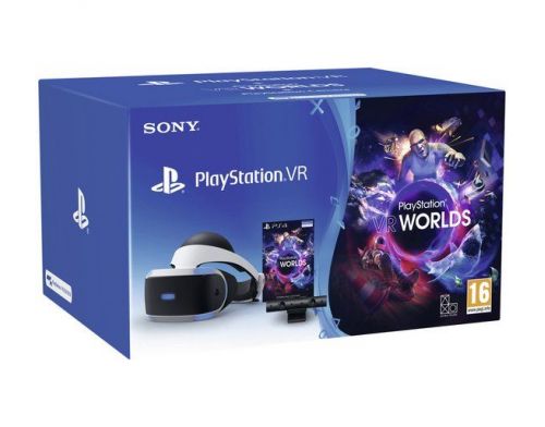 Фото №2 - Playstation VR + Камера + VR Worlds + переходник для PS5 (Гарантия 18 месяцев)