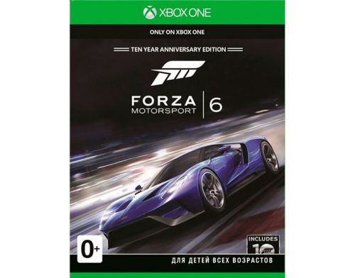 Фото №1 - Forza Motorsport 6 Xbox ONE Ten Years Anniversary Edition Б.У.