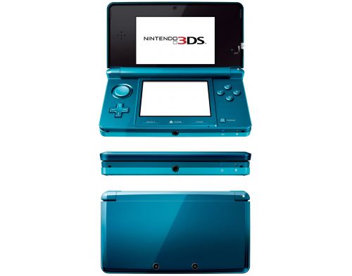 Фото №2 - Nintendo 3DS Aqua Blue + Прошивка Luma3DS + SD Карта с играми Б.У.
