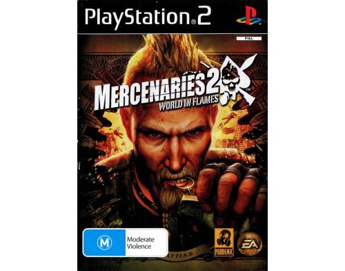 Фото №1 - Mercenaries 2: World in Flames PS2 Б.У. Копия