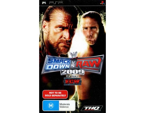 Фото №1 - Smackdown vs Raw 2009 PSP Б.У. Лицензия