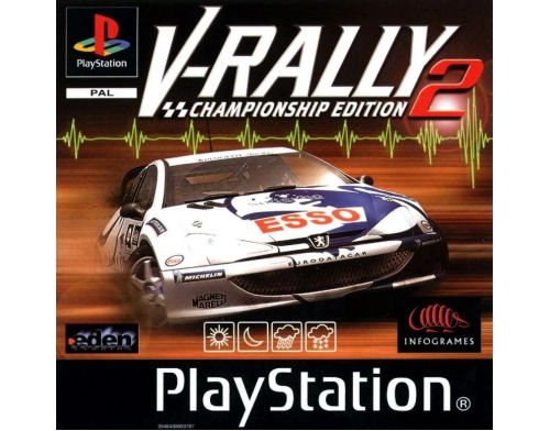 Фото №1 - V-Rally 2 Playstation 1 Б.У. Копия