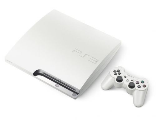 Фото №1 - Sony Playstation 3 Slim White 500 GB Модифицированная  Б.У. (Гарантия 1 месяц)