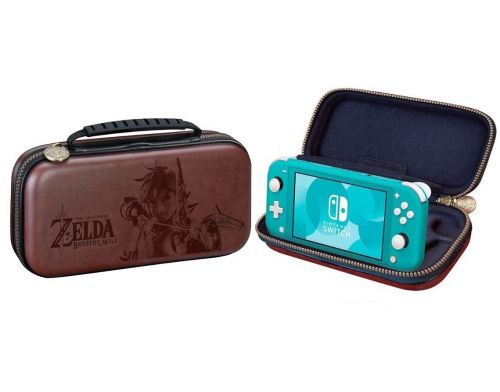 Фото №2 - Чехол Deluxe Travel Case Zelda Breath of the Wild Brown для Nintendo Switch Б.У.