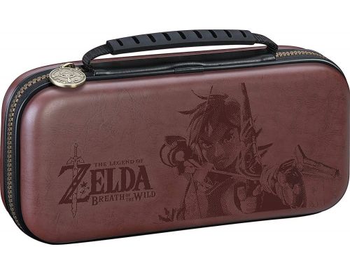 Фото №1 - Чехол Deluxe Travel Case Zelda Breath of the Wild Brown для Nintendo Switch Б.У.