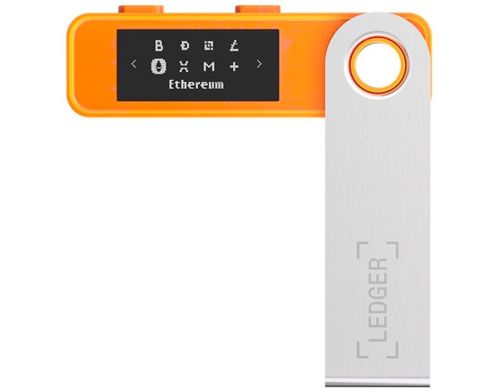 Фото №3 - Криптокошелёк Ledger Nano S Plus BTC Orange