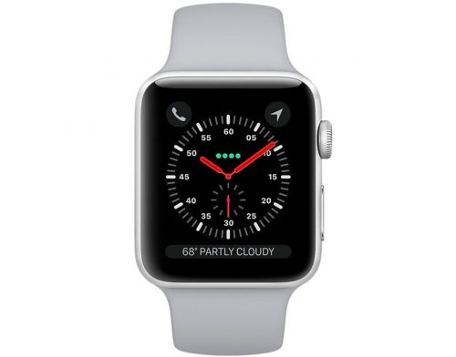 Фото №2 - Apple Watch Series 3 38mm GPS Silver Aluminum Case with Fog Sport Band Б.У.