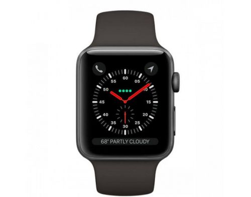 Фото №3 - Apple Watch Series 3 42mm GPS Space Gray Aluminum Case with Gray Sport Band Б.У.