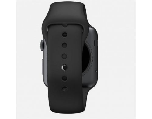 Фото №2 - Apple Watch Series 6 Sport 42mm Space Gray Aluminum Case with Black Sport Band