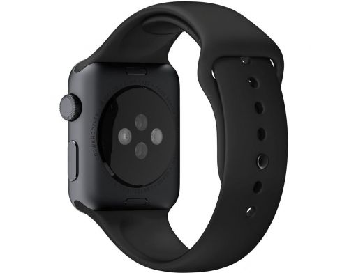 Фото №3 - Apple Watch Series 6 Sport 42mm Space Gray Aluminum Case with Black Sport Band