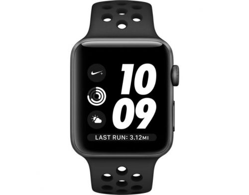 Фото №2 - Apple Watch Series 3 Nike+ 42mm Space Alum Case with Anthracite/Black Nike Sport Band Б.У.