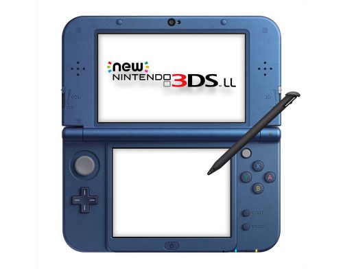 Фото №1 - Nintendo 3DS XL Темно-синяя Б.У.