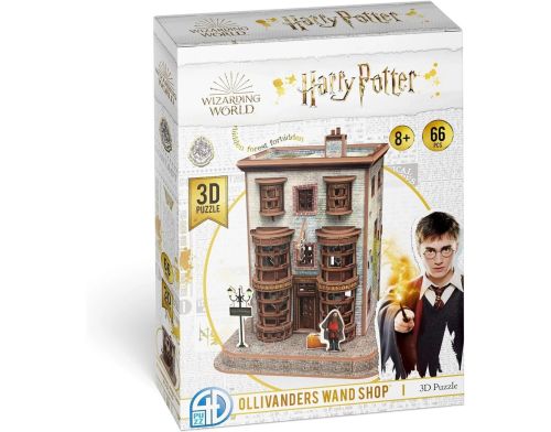 Фото №1 - Магазин волшебных палочек Оливандера Пазл 3D Гарри Поттер (Ollivander Wand Shop Set 3D puzzle Harry Potter)