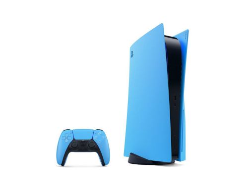 Фото №2 - Сменные панели Sony PS5 Digital Edition Console Covers Light Blue