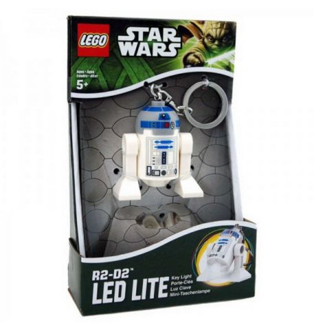 LEGO брелок-фонарик R2-D2 с батарейкой