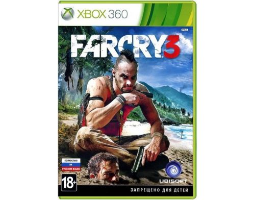 Фото №1 - Far Cry 3 XBOX 360 русская версия Б.У. Оригинал, Лицензия