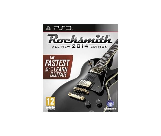 Комплект Rocksmith 2 Guitar Bundle PS3 (игра + гитара) PS3
