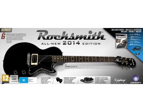 Фото №2 - Комплект Rocksmith 2 Guitar Bundle PS3 (игра + гитара) PS3 Б.У.