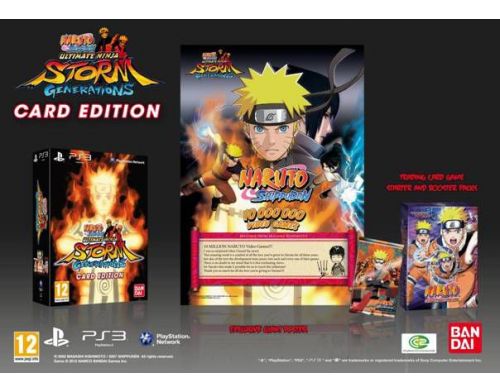 Фото №2 - Naruto Ultimate Ninja Storm Generations Card Edition PS3 русская версия Б.У.