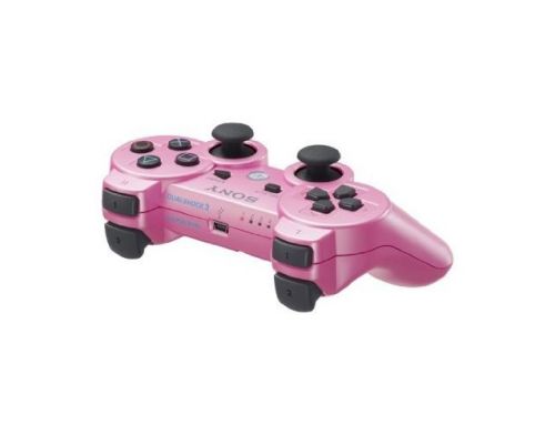 Фото №2 - Dualshock 3 Wireless Controller Розовый для PS3 (Оригинал)