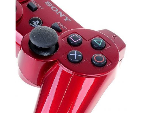 Фото №2 - Dualshock 3 Red Wireless Controller для PS3 Копия