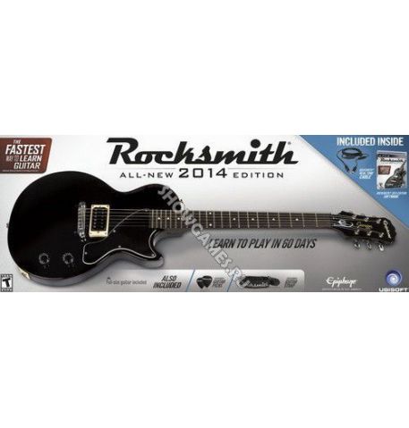 Rocksmith 2 Guitar Bundle PS3 (игра + гитара)