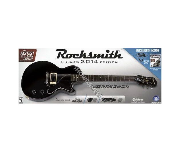 Rocksmith 2 Guitar Bundle PS3 (игра + гитара)