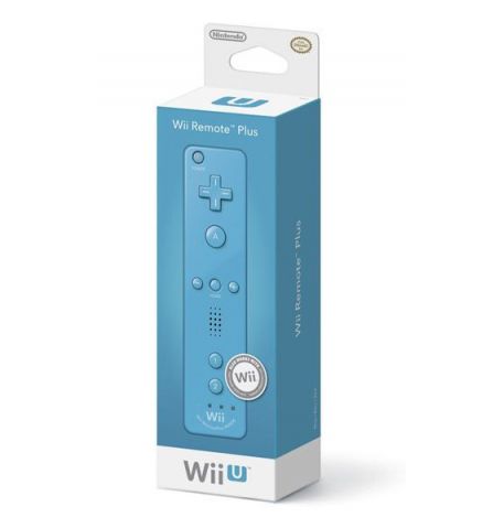 Wii ReMote Plus Синий (Оригинал)
