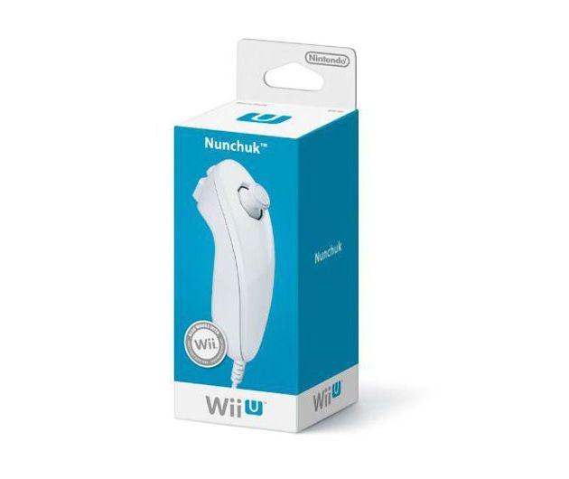 Wii nunchuk Белый Оригинал