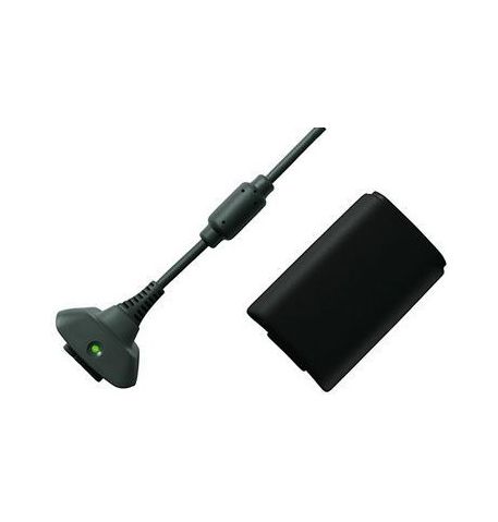 Аккумулятор + зарядное устройство (Black) для джойстиков XBOX 360 оригинал