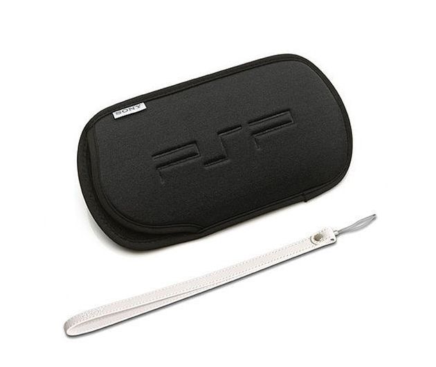 Мягкий чехол для PSP Slim + ремешок на руку