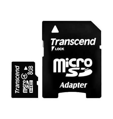 Карта памяти MicroSD 8Gb + Adaptor для PSP